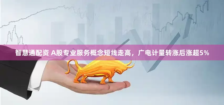 智慧通配资 A股专业服务概念短线走高，广电计量转涨后涨超5%